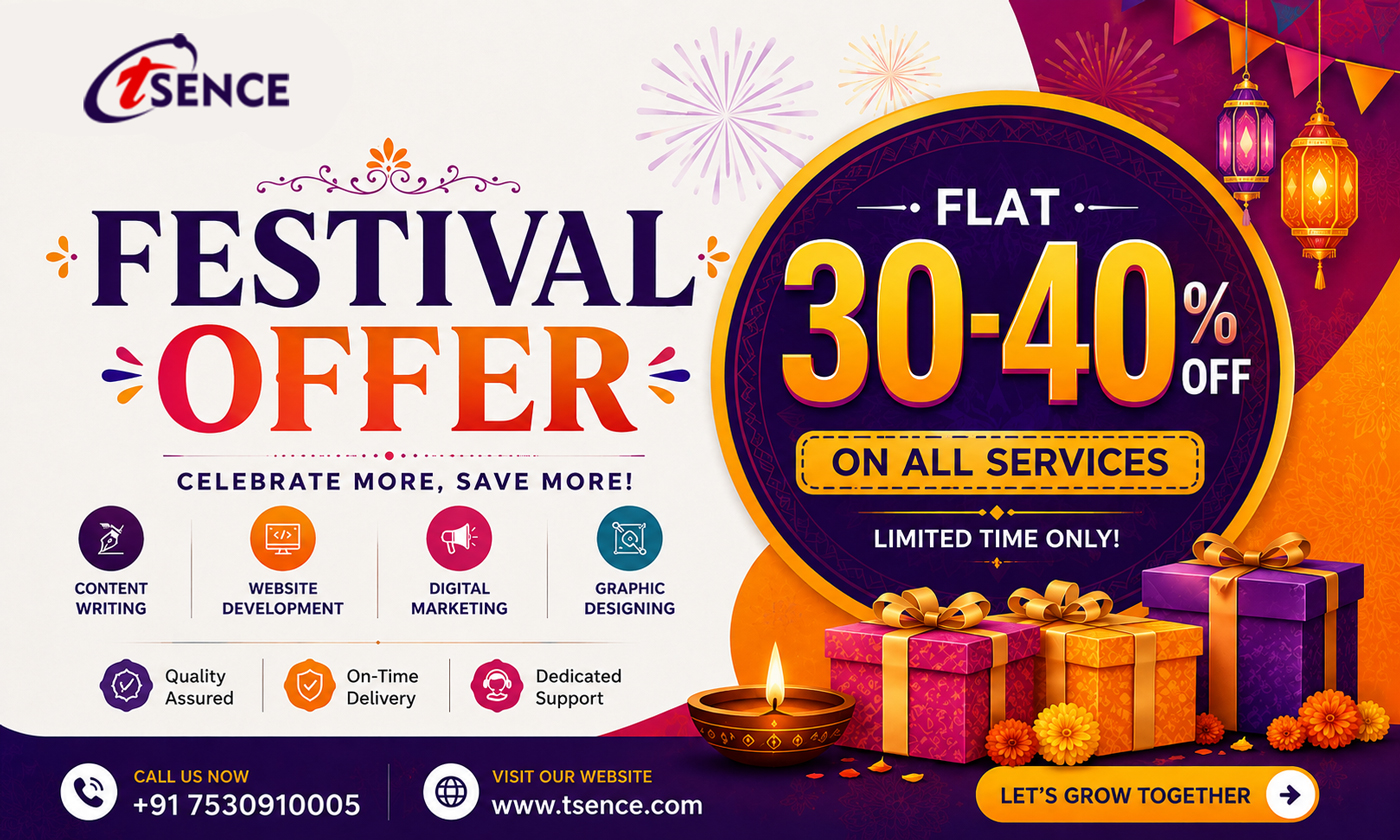 Tsence Festival Offer